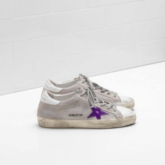 Golden Goose Super Star Sneakers Light Grey Men